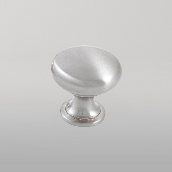 Momo Handles Momo Florencia Plain Knob 29mm Brushed Nickel