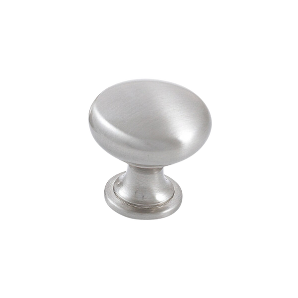 Momo Handles Momo Florencia Plain Knob 29mm Brushed Nickel