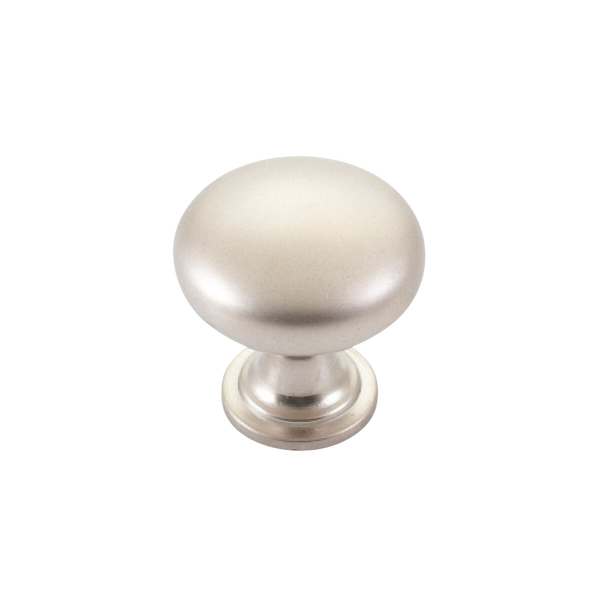 Momo Handles Momo Florencia Plain Knob 29mm Satin Nickel