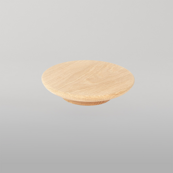Momo Handles Momo Daintree Full Round Timber Handle 150mm Raw American Oak