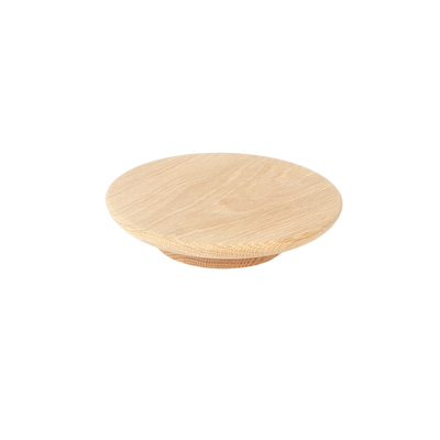 Momo Handles Momo Daintree Full Round Timber Handle 150mm Raw American Oak