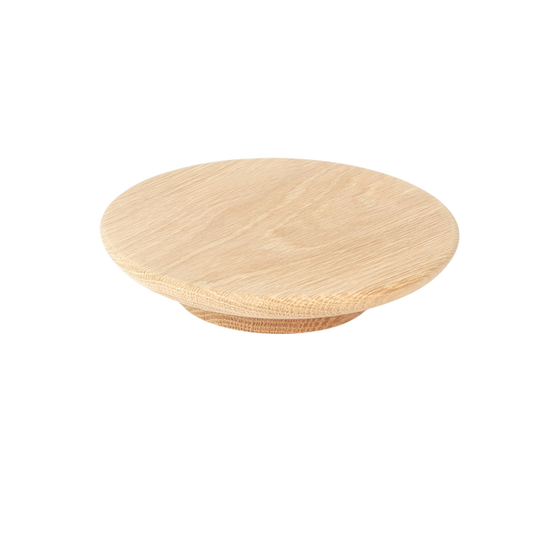 Momo Handles Momo Daintree Full Round Timber Handle 200mm Raw American Oak