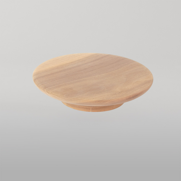 Momo Handles Momo Daintree Full Round Timber Handle 200mm Raw Walnut