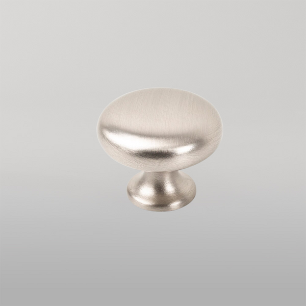 Momo Handles Momo Duke Round Knob 31mm Brushed Nickel