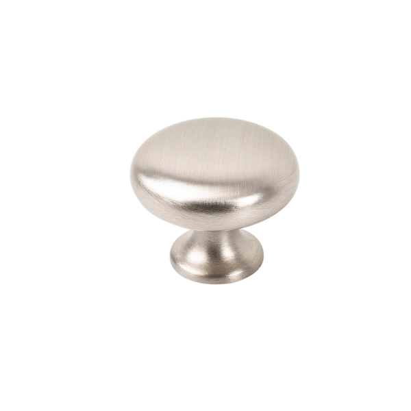 Momo Handles Momo Duke Round Knob 31mm Brushed Nickel