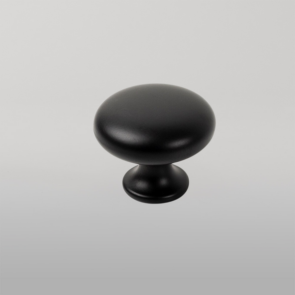 Momo Handles Momo Duke Round Knob 31mm Matte Black