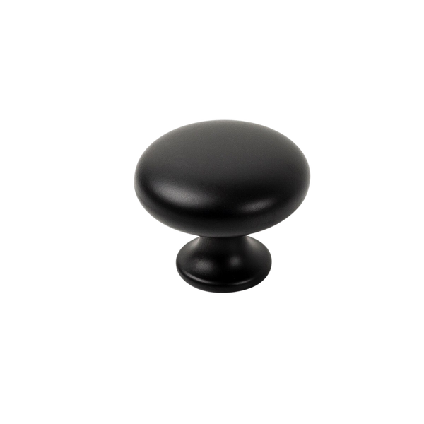Momo Handles Momo Duke Round Knob 31mm Matte Black