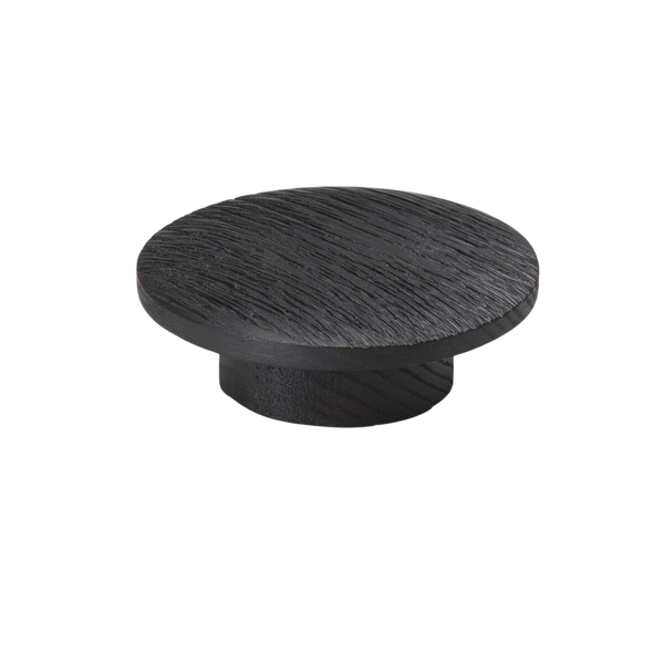 Momo Handles Momo Echo Timber Knob 60mm Black Woodgrain
