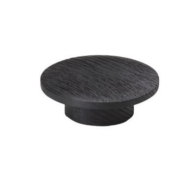 Momo Handles Momo Echo Timber Knob 60mm Black Woodgrain