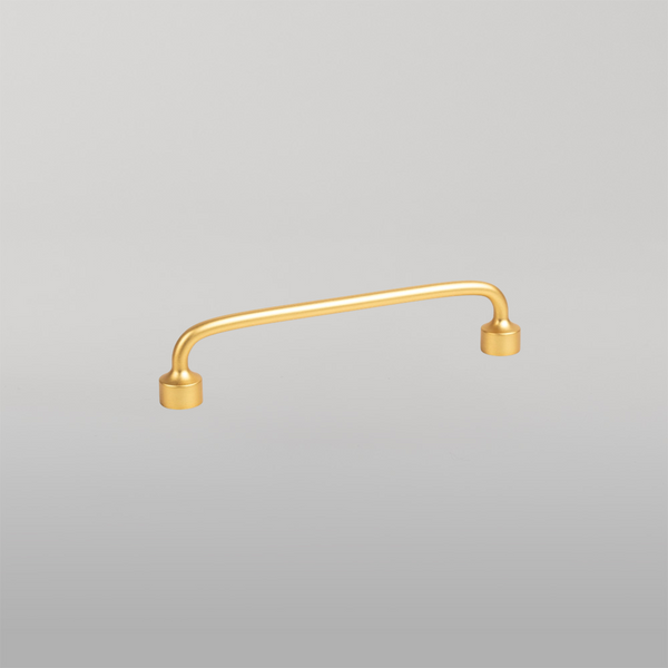 Momo Handles Momo Floid D Handle 128mm Brushed Gold