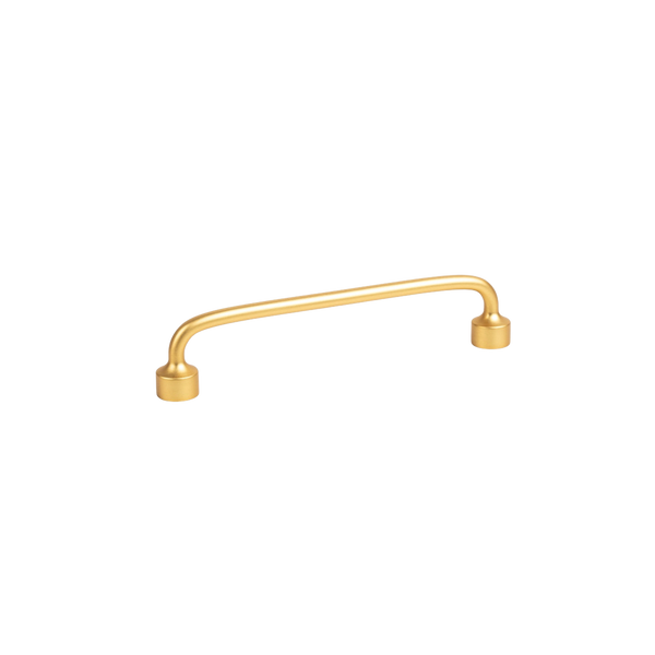 Momo Handles Momo Floid D Handle 128mm Brushed Gold