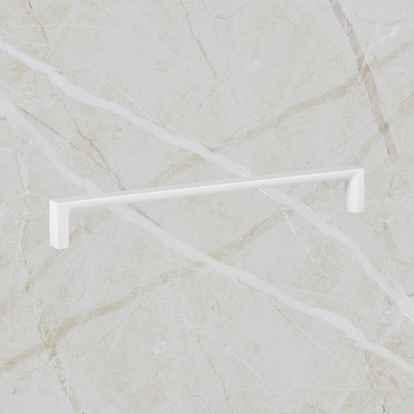 Momo Handles Dallas D Handle 192mm Matte White