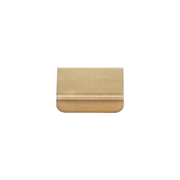 Momo Handles Ferrara Lip Pull 25mm Brushed Brass