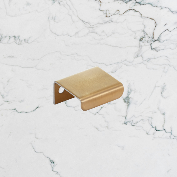 Momo Handles Ferrara Lip Pull 25mm Brushed Brass