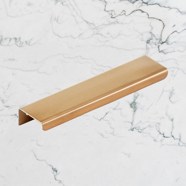 Momo Handles Ferrara Lip Pull 128mm Brushed Brass