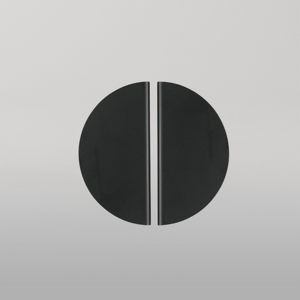 Momo Handles Momo Sola Half Round Lip Pull Handle 80mm Matte Black