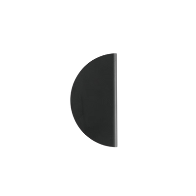 Momo Handles Momo Sola Half Round Lip Pull Handle 80mm Matte Black