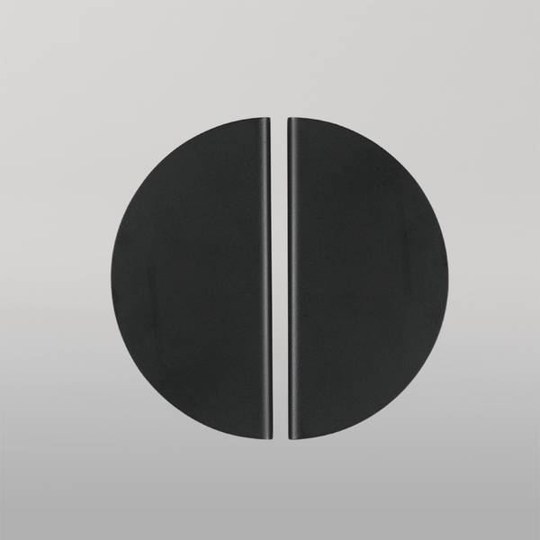 Momo Handles Momo Sola Half Round Lip Pull Handle 120mm Matte Black