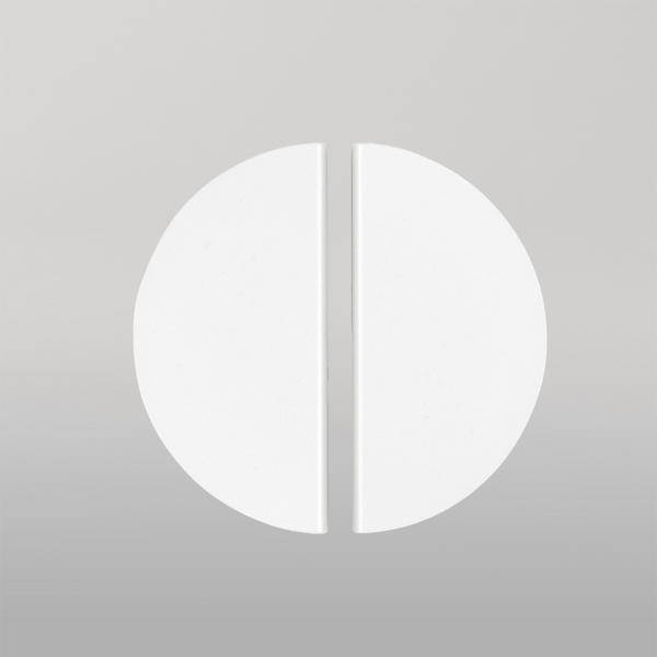 Momo Handles Momo Sola Half Round Lip Pull Handle 120mm White