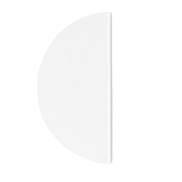 Momo Handles Momo Sola Half Round Lip Pull Handle 120mm White