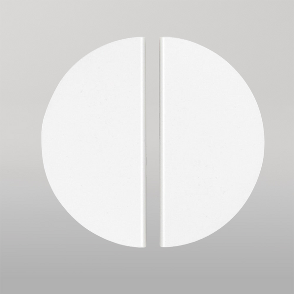 Momo Handles Momo Sola Half Round Lip Pull Handle 160mm White