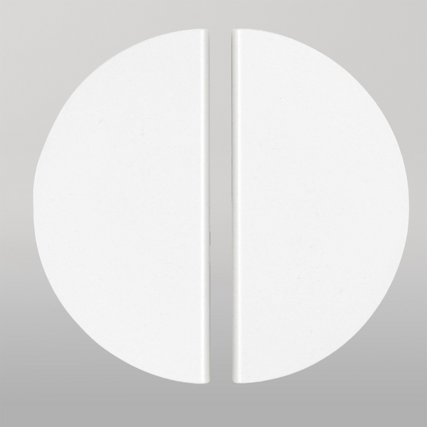 Momo Handles Momo Sola Half Round Lip Pull Handle 240mm White