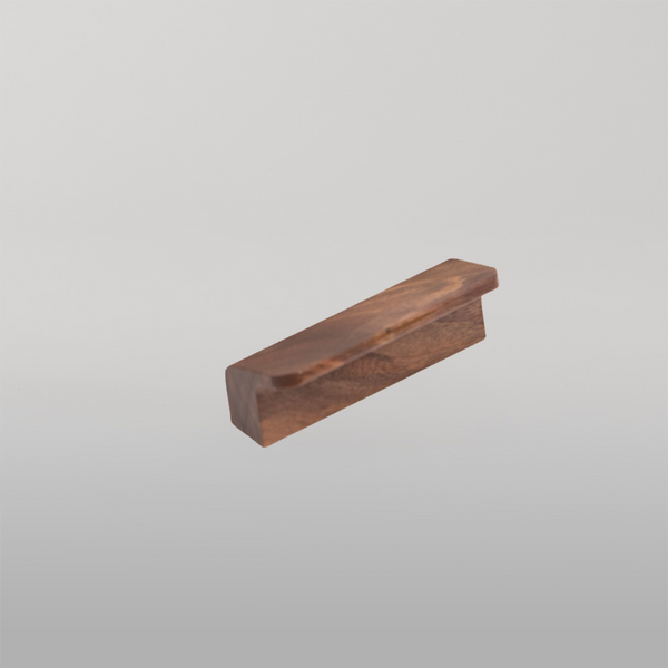 Momo Handles Momo Flapp Pull Timber Handle 70mm Brushed Walnut