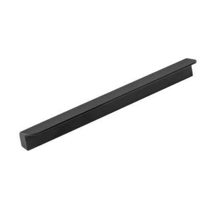 Momo Handles Momo Flapp Pull Handle  128mm Brushed Black