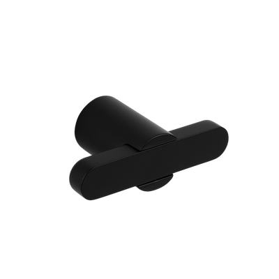 Momo Handles Momo Fusion T Knob 58mm Matte Black