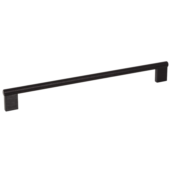 Momo Handles Momo Graf Knurled D Handle 1178mm Brushed Black