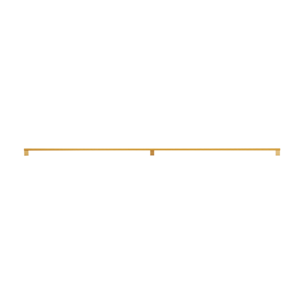 Momo Handles Graf Knurled D Handle 1178mm Dark Brushed Brass