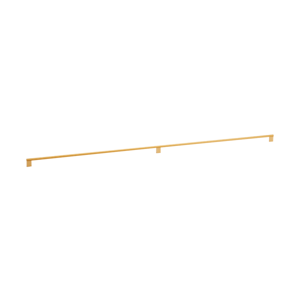 Momo Handles Graf Knurled D Handle 1178mm Dark Brushed Brass