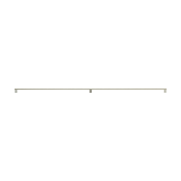 Momo Handles Graf Knurled D Handle 1178mm Dull Brushed Nickel