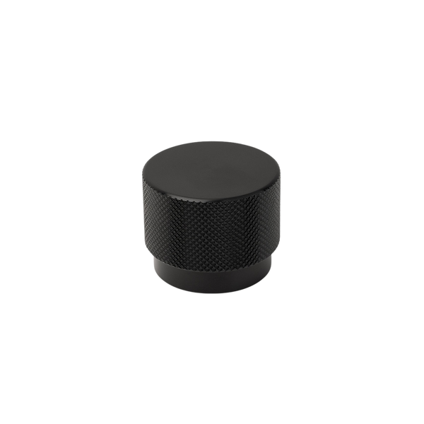 Momo Handles Momo Graf Round Knob 38mm Brushed Black