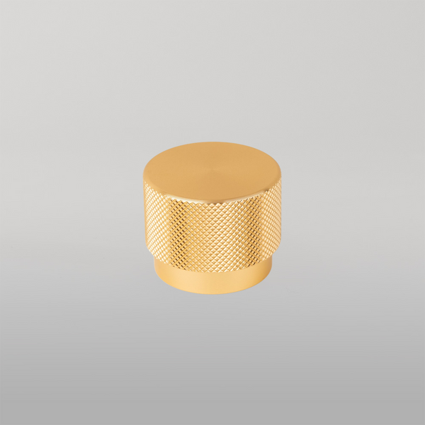 Momo Handles Momo Graf Round Knob 38mm Brushed Dark Brass