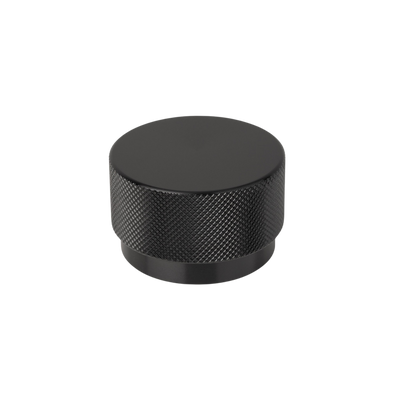 Momo Handles Momo Graf Round Knob 50mm Brushed Black