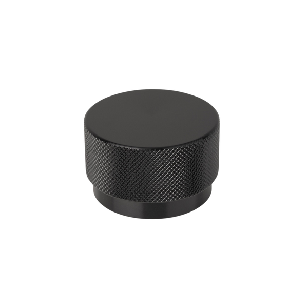 Momo Handles Momo Graf Round Knob 50mm Brushed Black