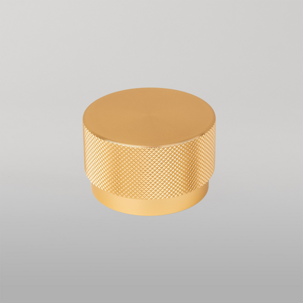 Momo Handles Momo Graf Round Knob 50mm Brushed Dark Brass