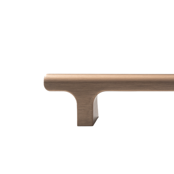 Momo Handles Hinoki D Handle 160mm Dark Brushed Brass