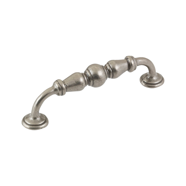 Momo Handles Momo Bordeaux D Handle 128mm Pewter