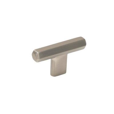 Momo Hendrix T Knob 60mm Dull Brushed Nickel