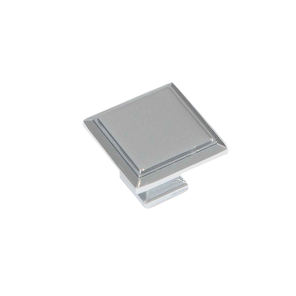Momo Handles Momo Huntington Square Knob 32mm Chrome Plated