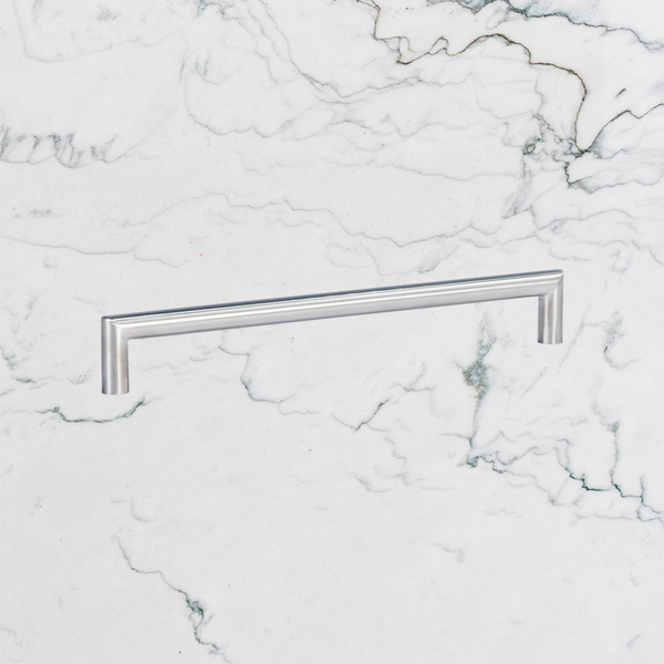 Momo Handles Bergamo D Handle 224mm Stainless Steel