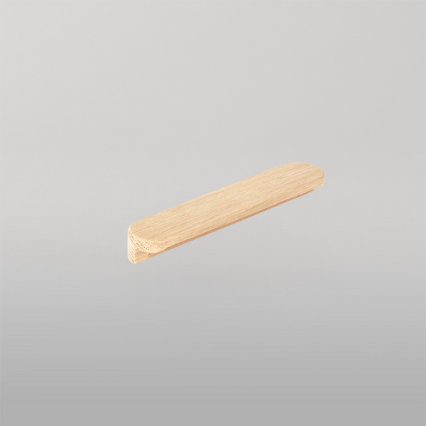 Momo Kimberley Timber Pull Handle 200mm Raw American Oak