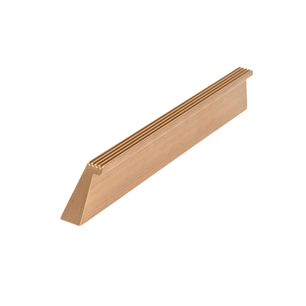 Momo Handles Momo Rail D Handle 160mm Brushed Dark Brass