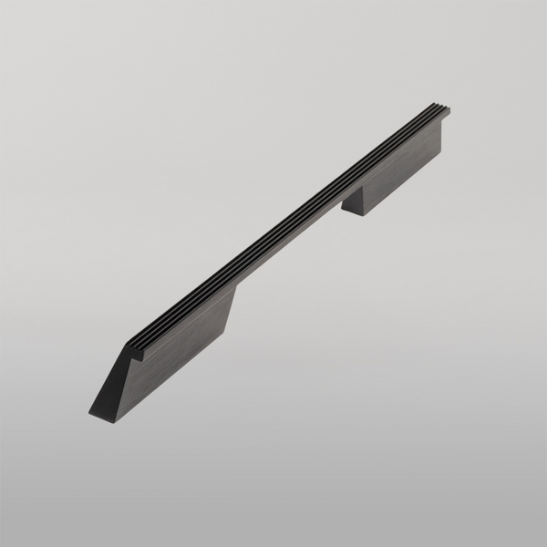 Momo Rail D Handle 192mm Brushed Black