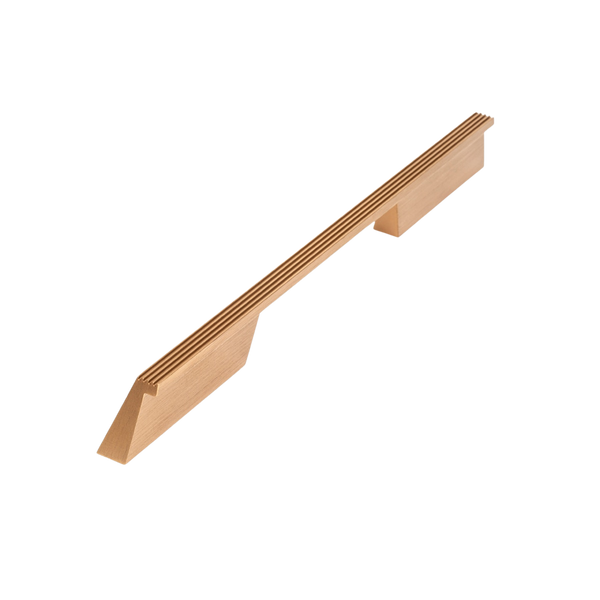 Momo Handles Momo Rail D Handle 192mm Brushed Dark Brass