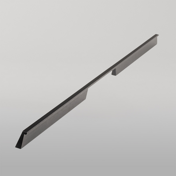 Momo Handles Momo Rail D Handle 576mm Brushed Black