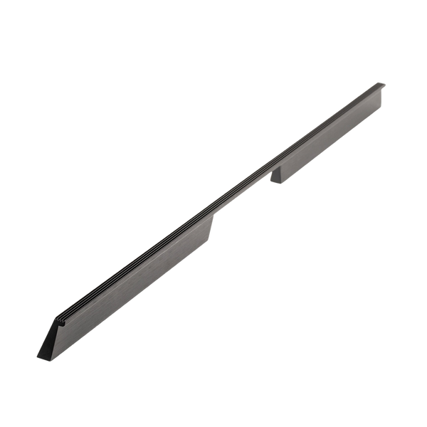 Momo Handles Momo Rail D Handle 576mm Brushed Black