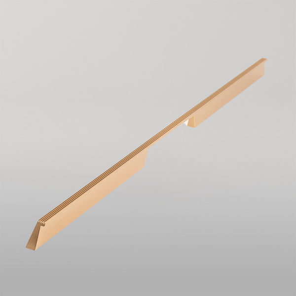 Momo Handles Momo Rail D Handle 576mm Brushed Dark Brass